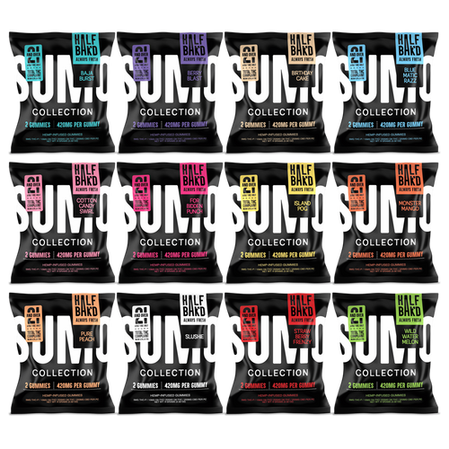 Half Bak'd Sumo Gummies, 2pk