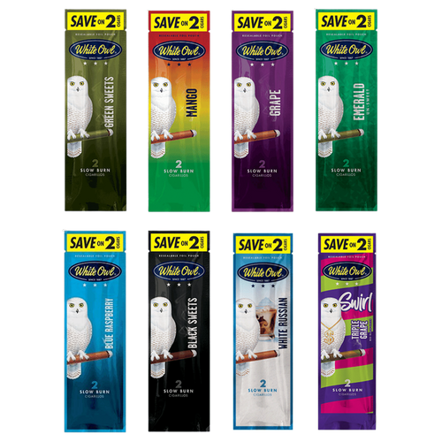 White Owl Cigarillos - 2 for $1.19