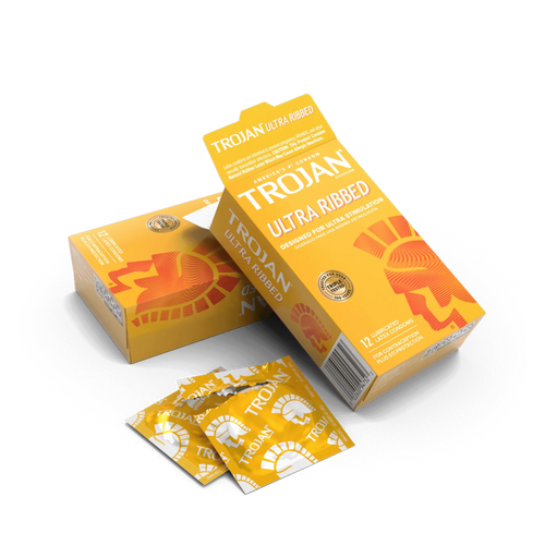 Trojan Ultra Ribbed Condoms