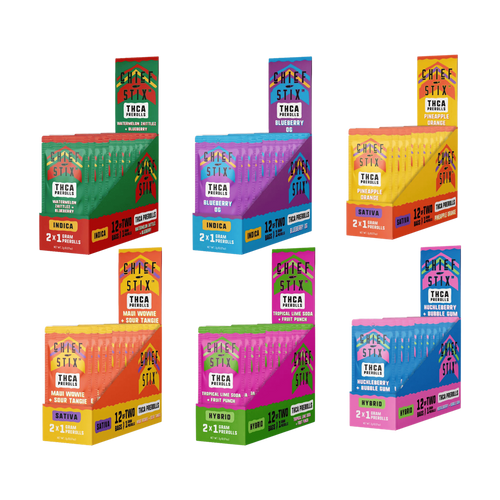 Chief Stix THC-A Pre-Rolls, 2pk
