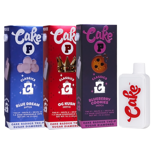 Cake Badder THC-P Sugar Diamonds Disposable, 7g
