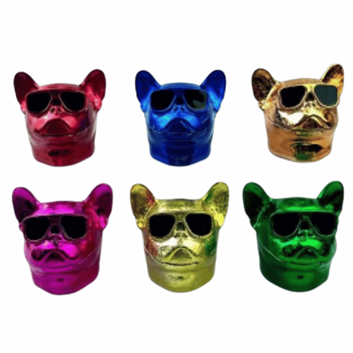 Grinder - Snowflake Metallic Frenchie