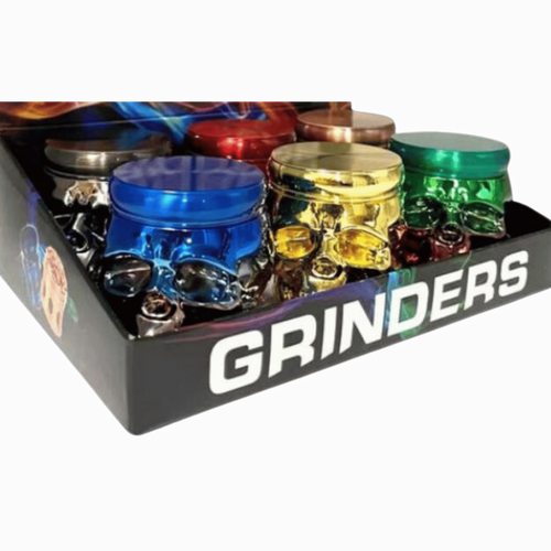 Grinder - Metallic Skull