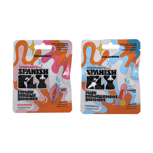 Doc Johnson Legendary Spanish Fly Sex Gummies, 2pk