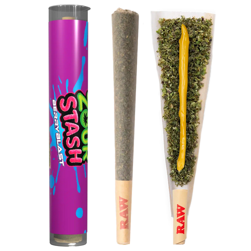 Zour Stash THC-A Hash Hole Pre-Roll, 2g