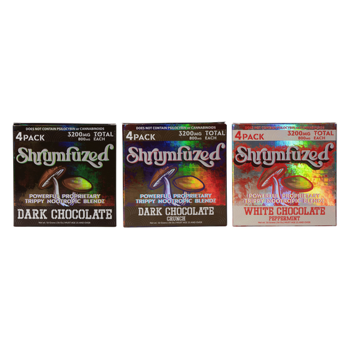 Shrumfuzed Chocolate, 4pk/3200mg*