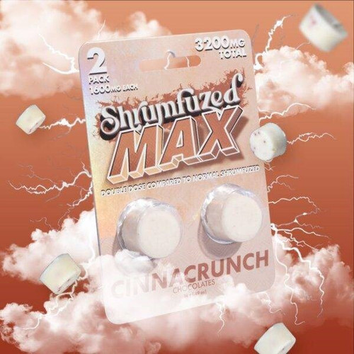 Shrumfuzed Max Chocolates, 2pk/3200mg*