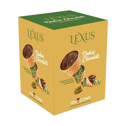 Lexus Dubai Chocolate Cone, 13.5g