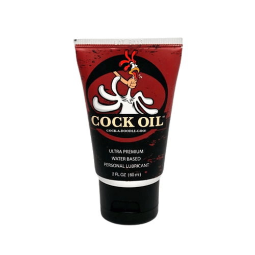 Cock Oil Water Based Premium Lubricant, 2oz
