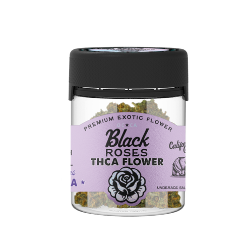 Black Roses Premium Exotic THC-A Flower, 3.5g