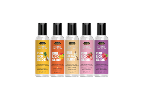 Kama Sutra Divine Nectars Flavored Body Glide, 2oz