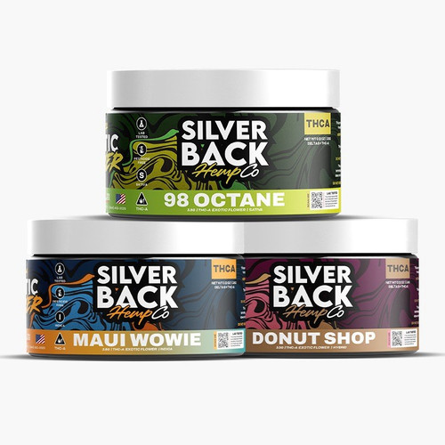 Silverback Hemp Co Exotic THC-A Flower, 3.5g