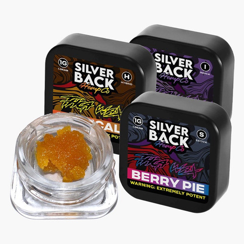 Silverback Hemp Co THC-A Wax, 1g