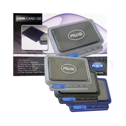 AWS CardV2-100 Compact Digital Scale (100g x 0.01g)