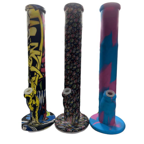 Silicone Straight Water Pipe