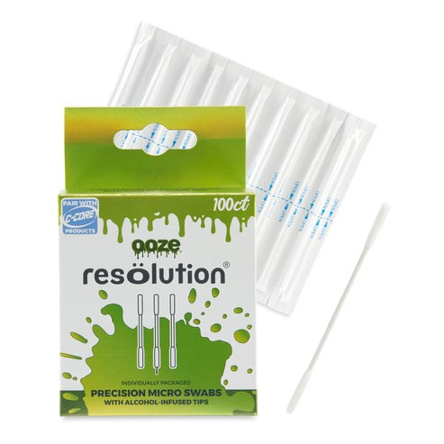 Ooze Resolution Alcohol Micro Swabs, 100CT*
