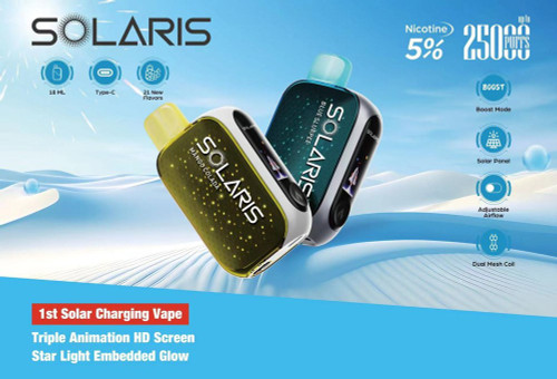 Solaris 25K Solar Charging Disposable*