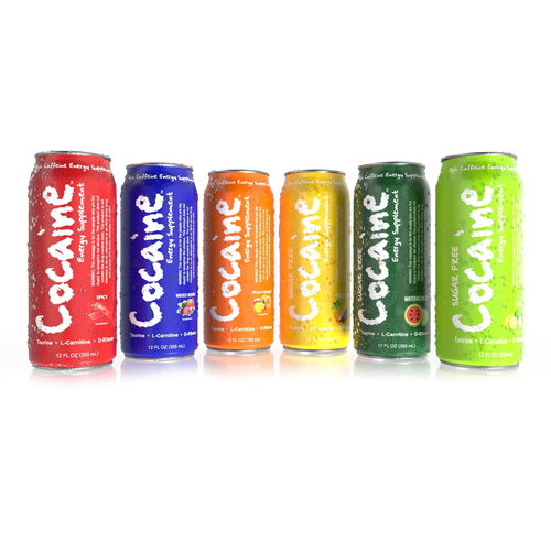 Cocaine Energy Supplement Drink, 12oz