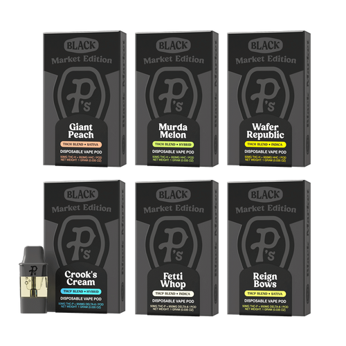 Pushin P's Black Market Pod, 1000mg