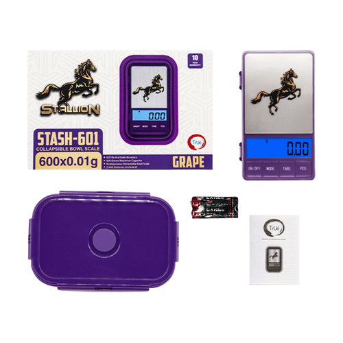 Stallion Stash-601 Retractable Bowl Scale (600g x 0.01g)
