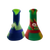 Silicone Small 2 Piece Beaker Water Pipe