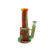 Silicone Wide Base Water Pipe with Embossed Designs