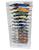 Knife Display, 2 Sided, Holds 24 Knives w/ LED Display