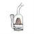 Hemper Volcano 7" Water Pipe