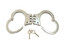 Stainless Steel Hinged Heavy Duty Handcuffs