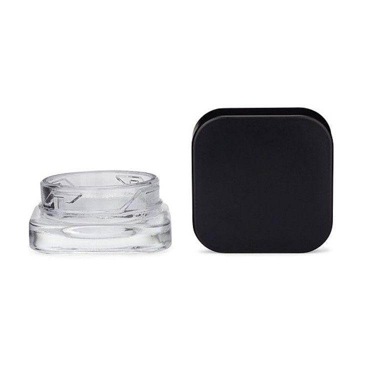 Glass Container for Concentrates with Plastic Top