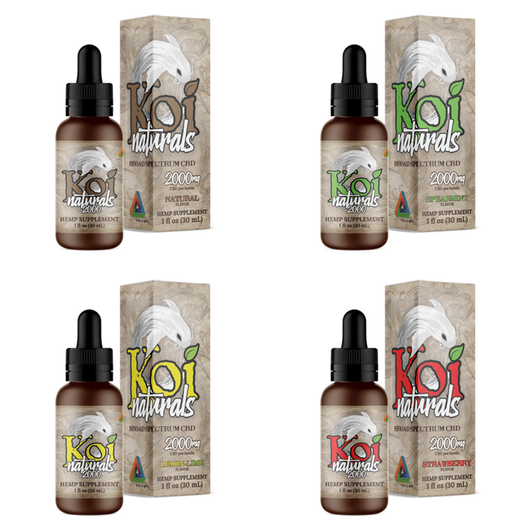 Koi Naturals CBD Tincture, 2000mg