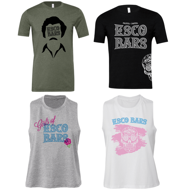 Pastel Cartel Esco Bars T-Shirt - Assorted Designs