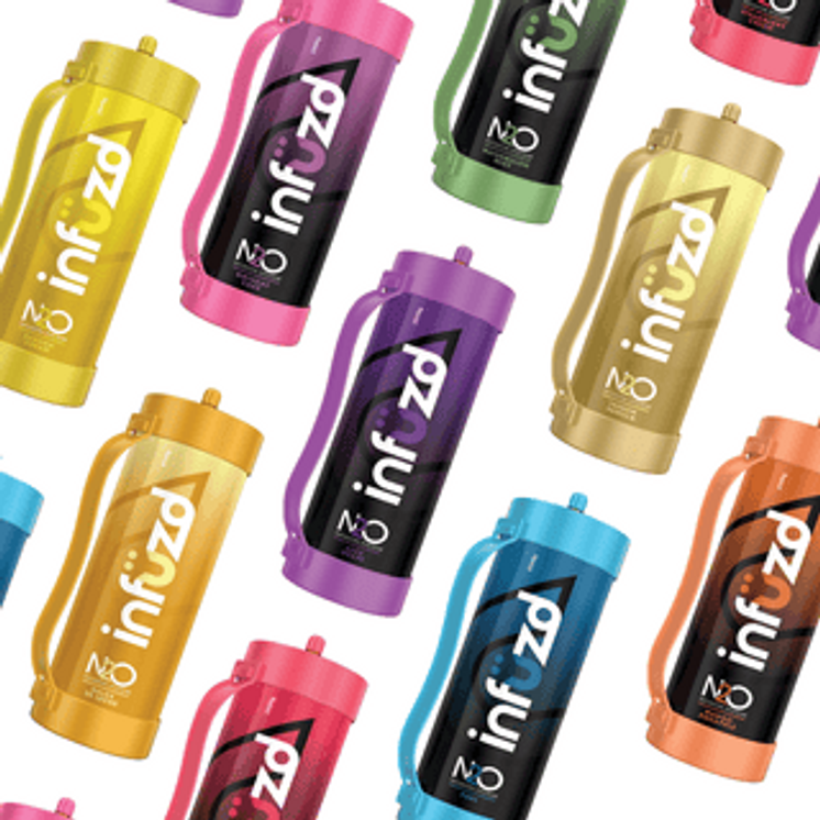 Infuzd N2O Tank, 2000g (3.3L)