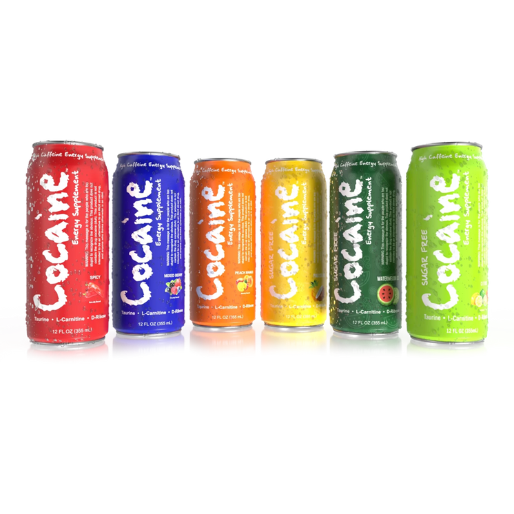 Cocaine Energy Supplement Drink, 12oz