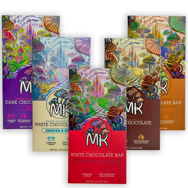 MK Exotic Blend Mushroom Chocolate Bar