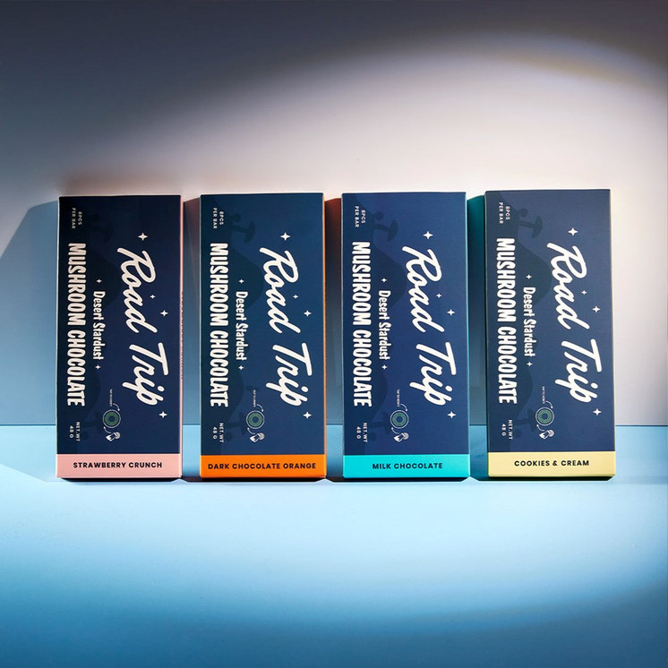 Road Trip Desert Stardust Mushroom Chocolate Bar