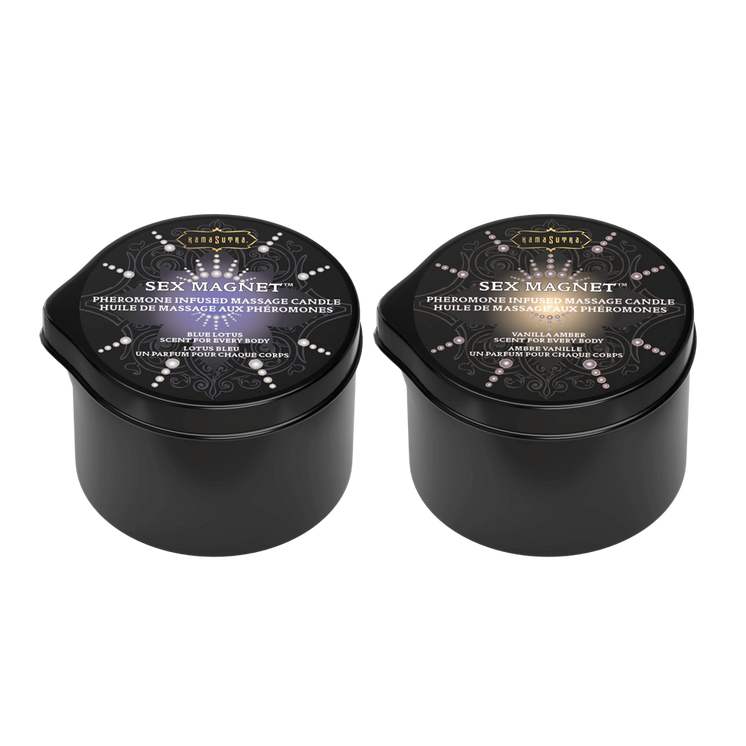 Kama Sutra Sex Magnet Pheromone Massage Candle, 2oz