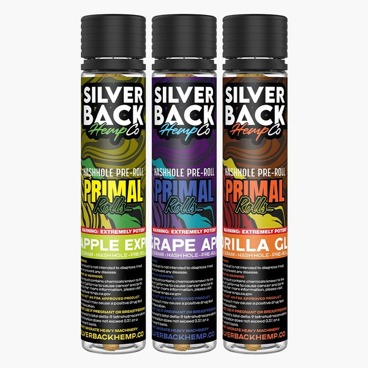 Silverback Hemp Co Primal THC-A Hash Hole, 1.5g