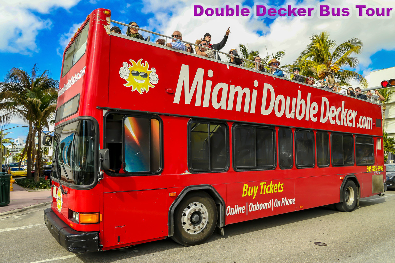 double decker tour bus miami