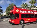 Miami City Tour - A Relaxing Break on a Double Decker Bus Tour