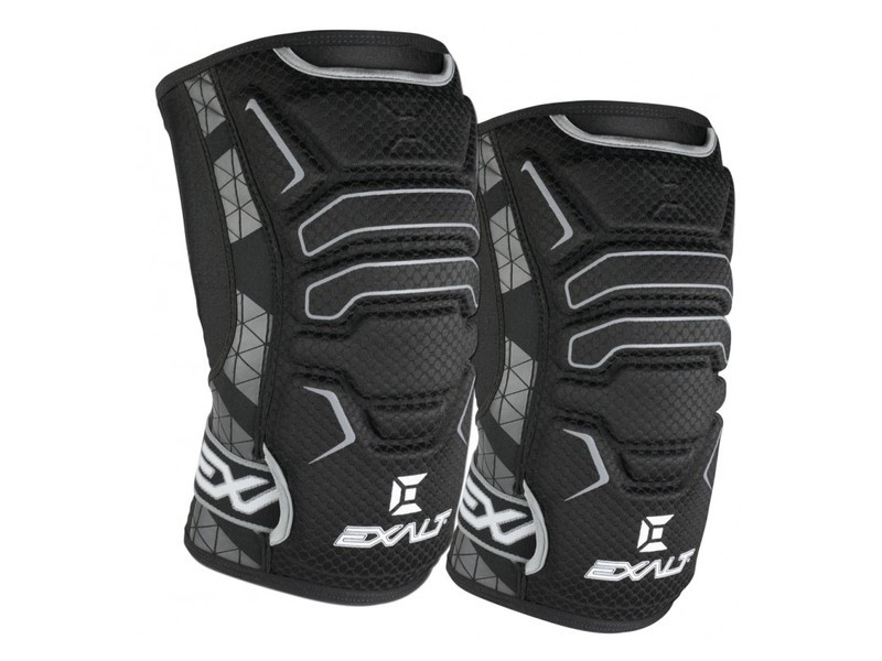 Exalt FreeFlex Knee Pads Black - MR Paintball Gear Canada