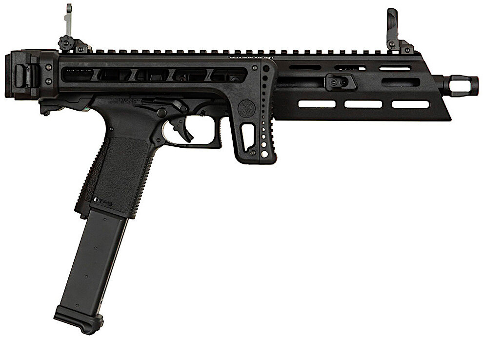 G&G Armament SMC-9 GBB Pistol | Black - MR Paintball Gear Canada