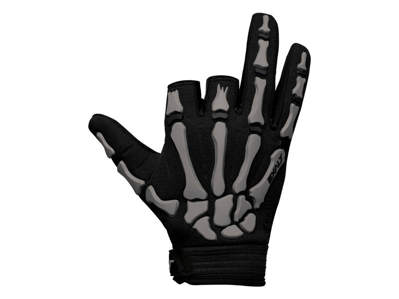 Death Grip Gloves - Black / Gray - MR Paintball Gear Canada