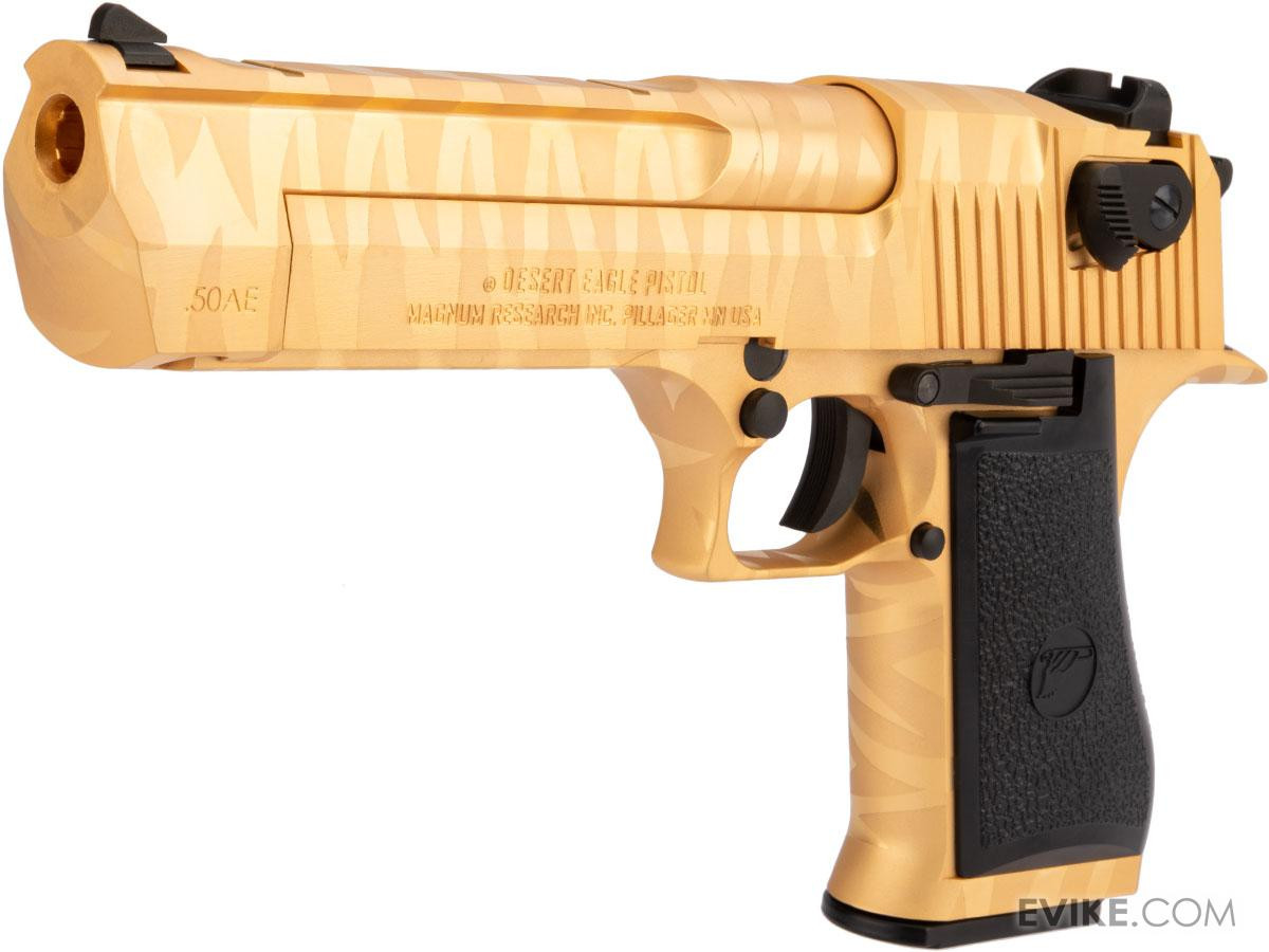 Desert Eagle .50 AE GBB Pistol | Cybergun | GOLD Tigerstripe | Gun