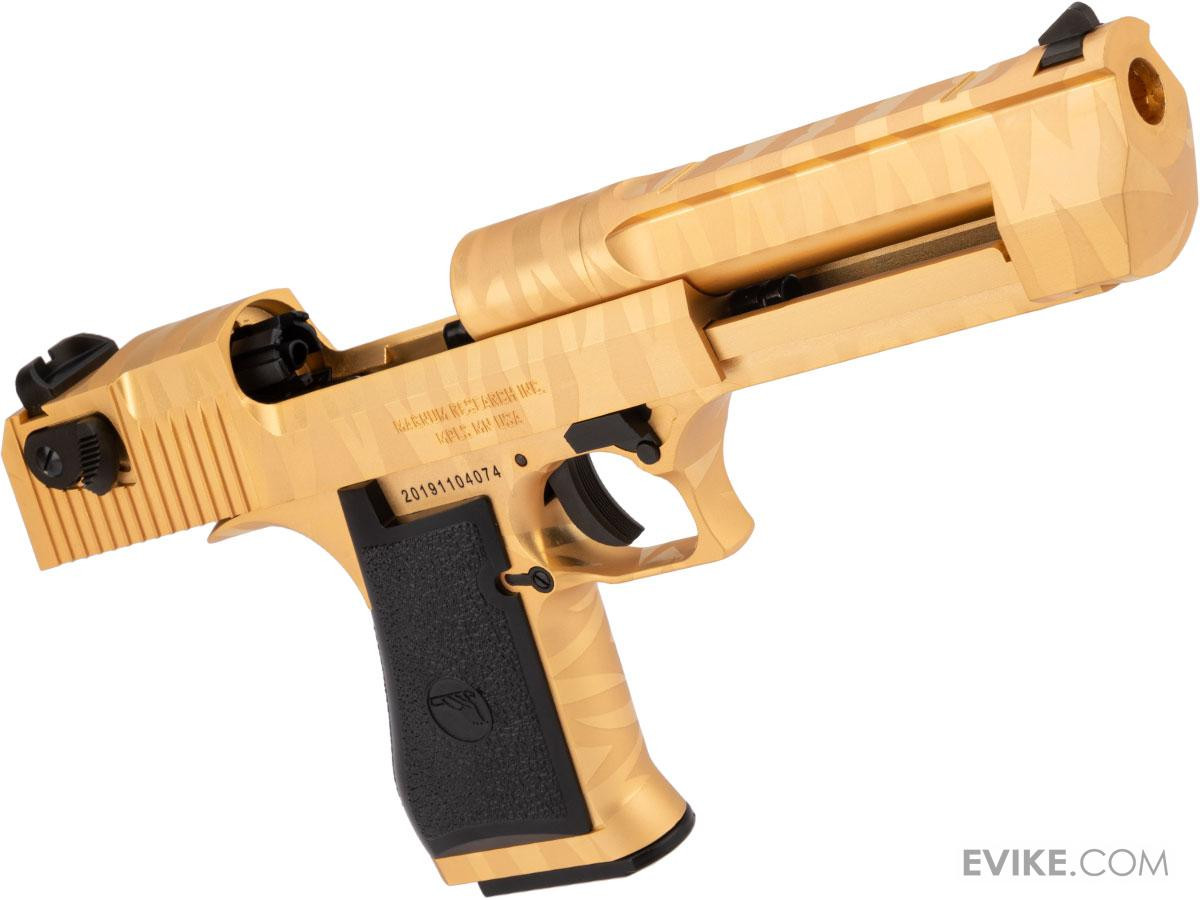 Desert Eagle .50 AE GBB Pistol | Cybergun | GOLD Tigerstripe | Gun