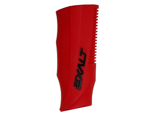 Exalt DLX Luxe Rubber Regulator Grip - Red