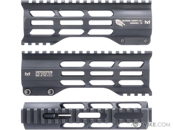 Wolverine Airsoft Invictus Series MTW M-LOK Aluminum Handguard for M4 Airsoft AEG (Length: 7")