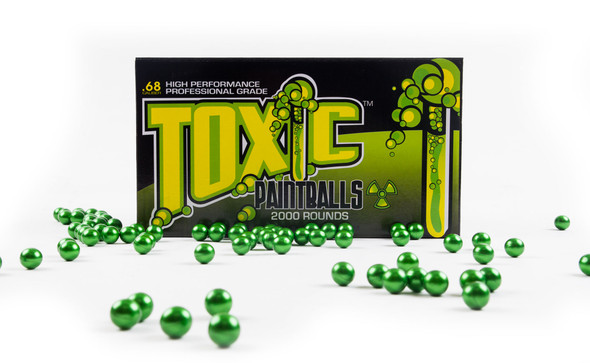 WPN Paintballs | Toxic | Yellow Shell | Yellow Fill