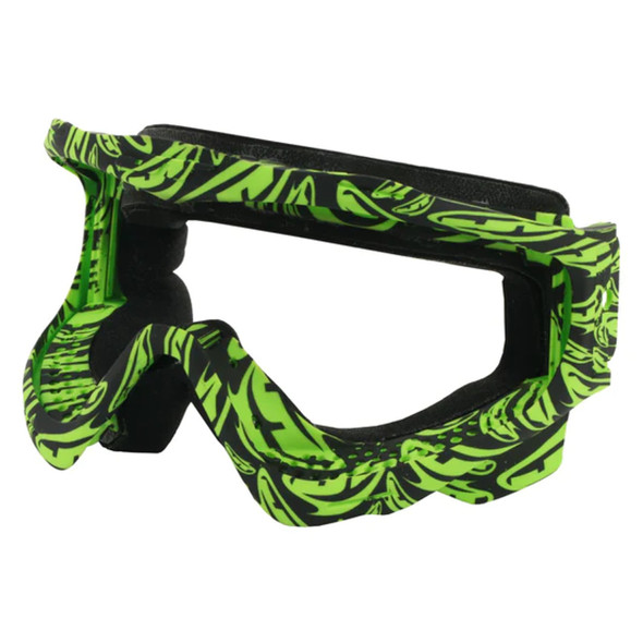 JT Proflex Goggles LE Bandana Red w/ Clear and Smoke Lens