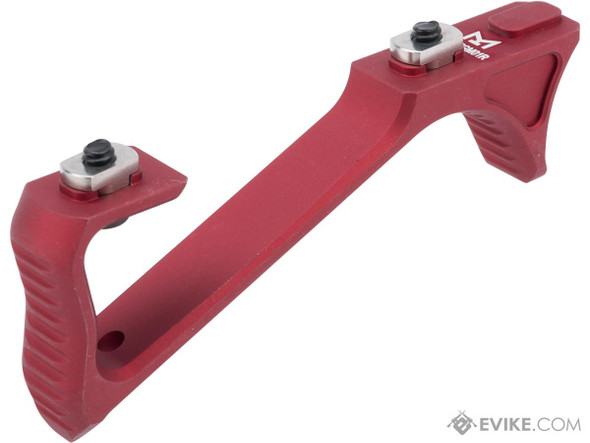 UTG CNC Aluminum Ultra Slim Angled Foregrip | M-LOK | MATTE RED
